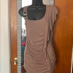 💟Right one shoulder blouse